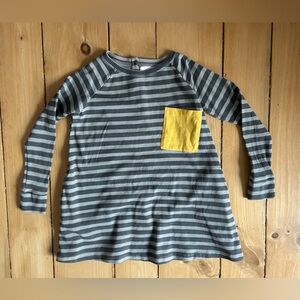 Nadadelazos organic cotton striped dress